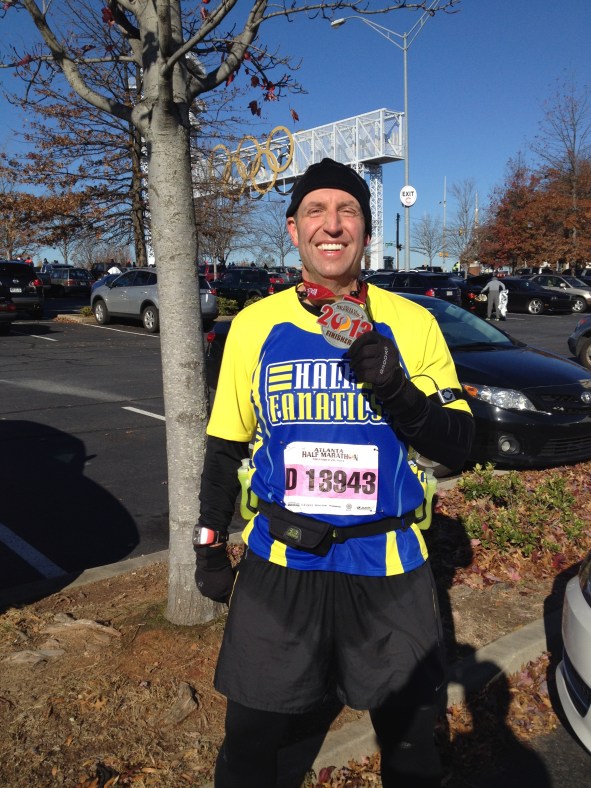 Scott at Atlanta Half Marathon