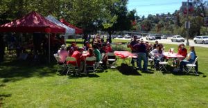 Fun, food and flying chairs.