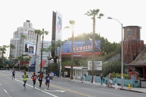 The fast ones. I never saw them.