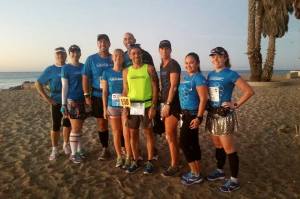 With the LaceUp ambassadors.