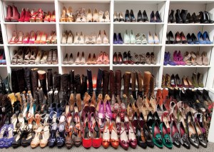 Can ladies every have enough shoes? Of course not.